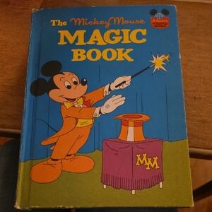 Disney Mickey Mouse Magic Book - Blue and Orange